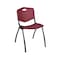 Cain Cain Round Table & Chair Set, Wood, Metal, Plastic Top, Cherry TB36RNDCH47BY - alternate 7